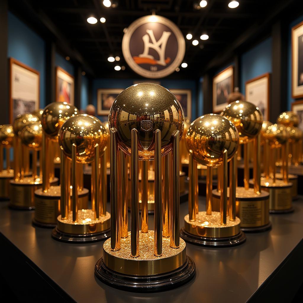 MLB World Series Trophies