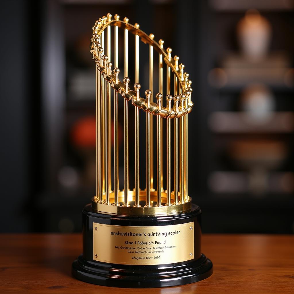 MLB World Series Trophy