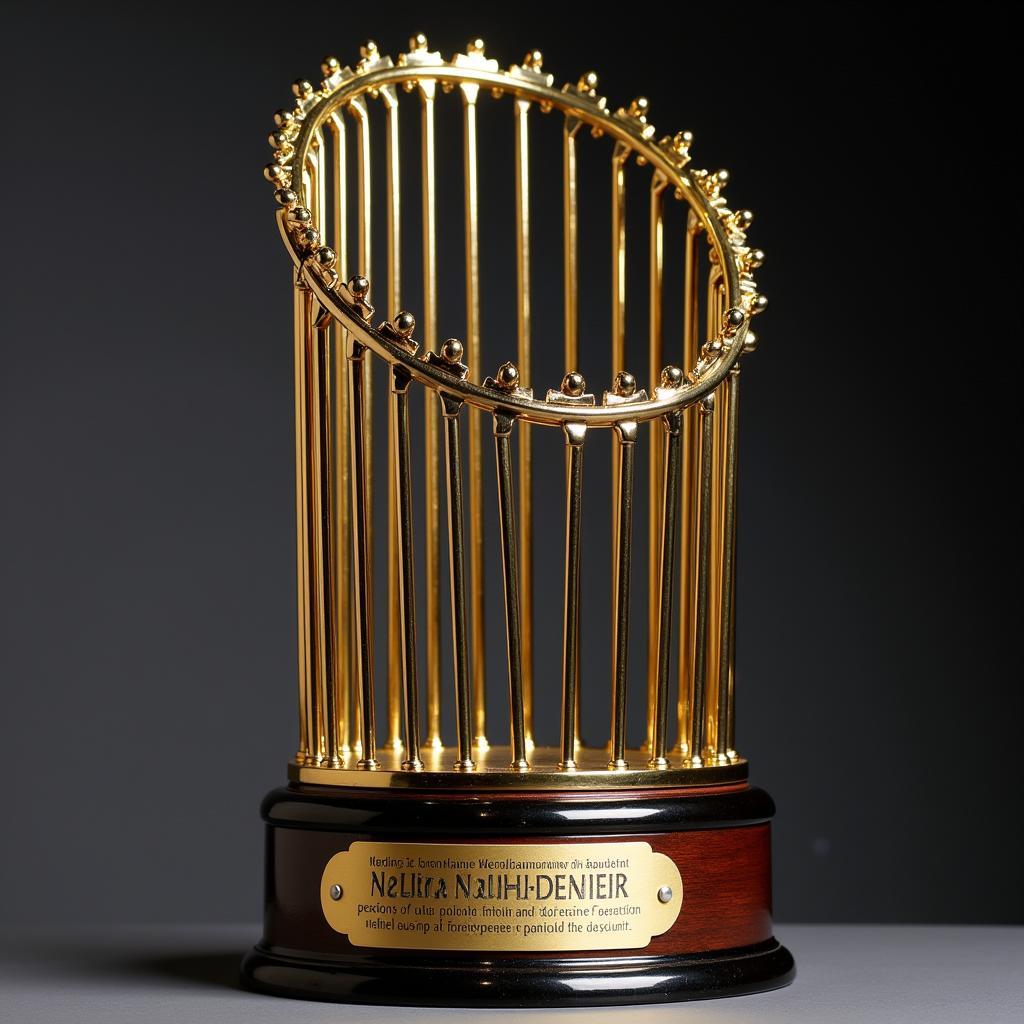 MLB World Series Trophy