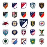 MLS Team Logos from Across the League