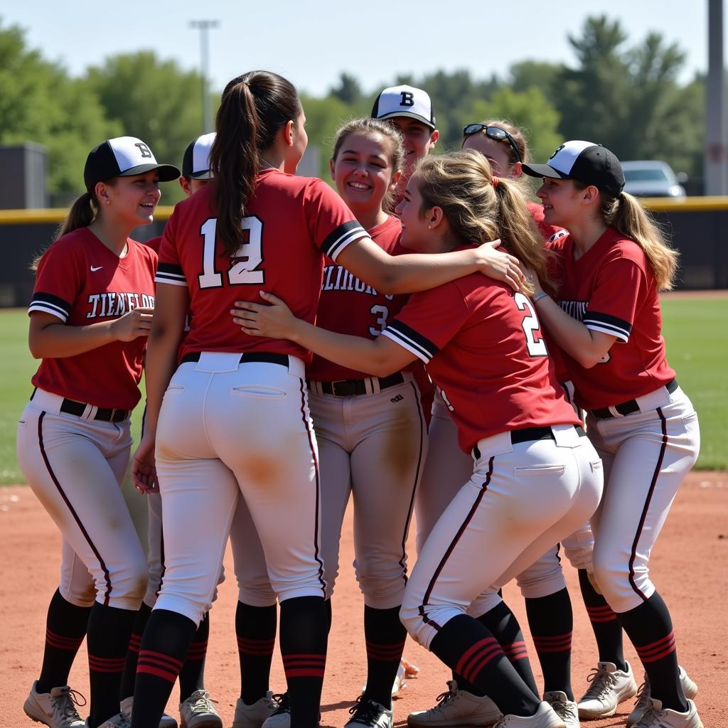 MN Selects Softball Team Celebration