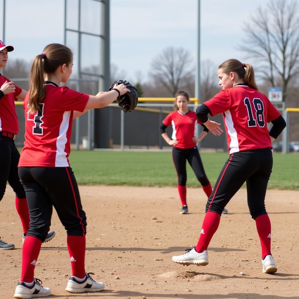 MN Selects Softball Team Practice