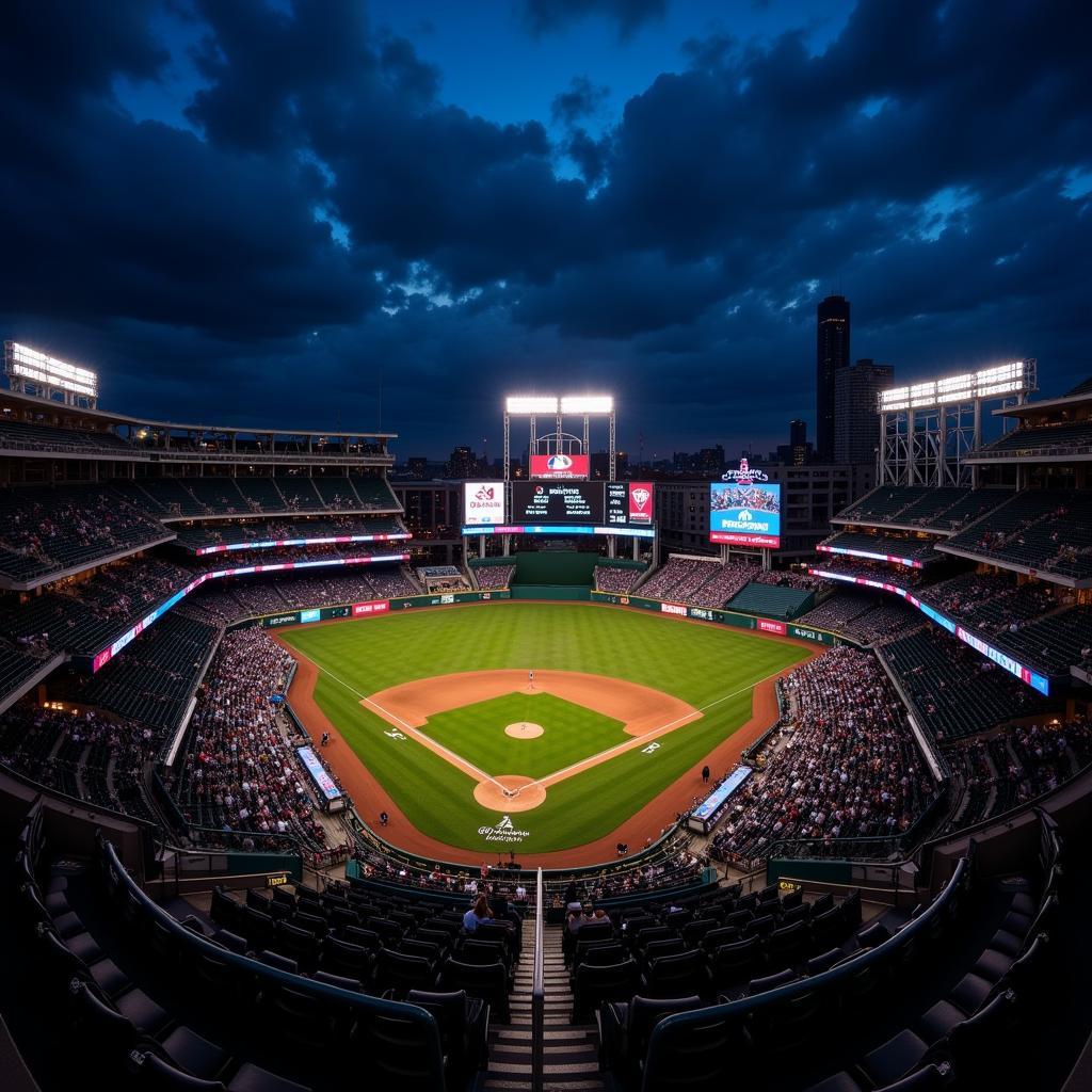 aerial-view-of-a-packed-mlb-stadium-during-a-night-game