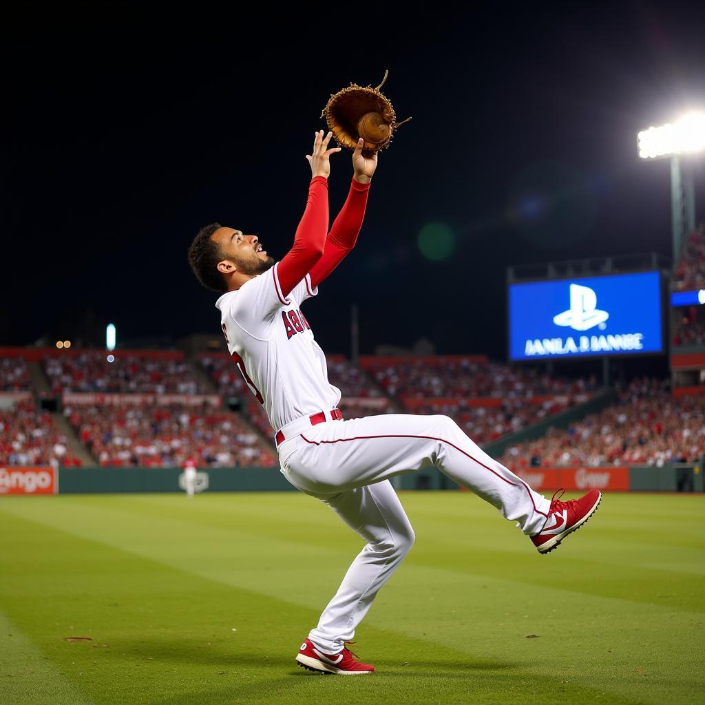 Mookie Betts in Action