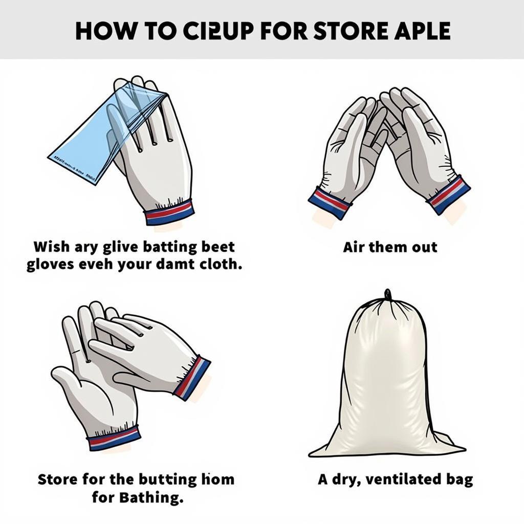 Mothers Day Batting Gloves Care Tips