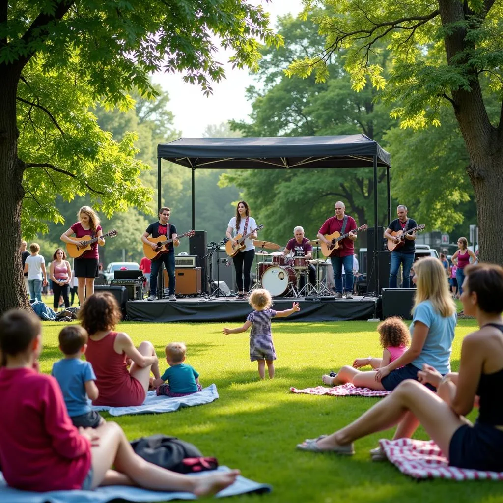 Phillips, WI Music in the Park