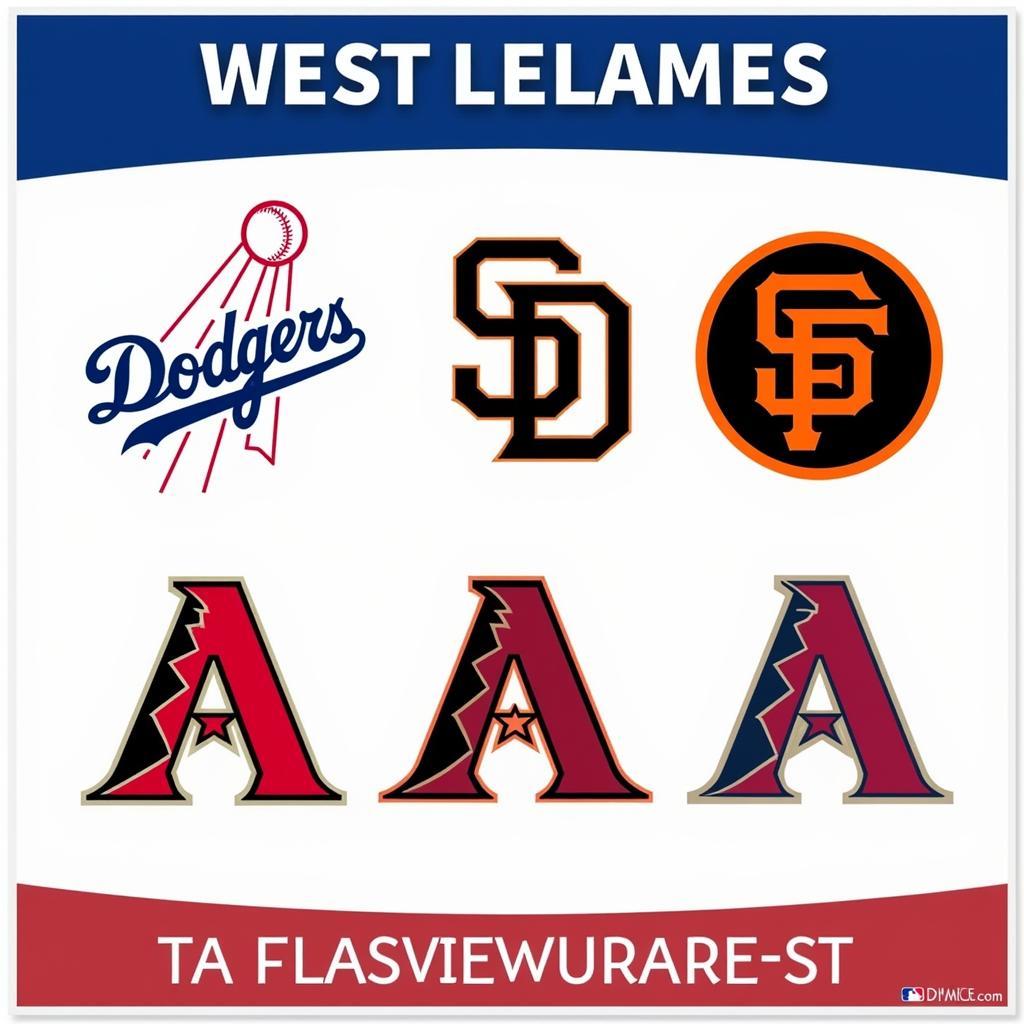 MLB National League West Teams