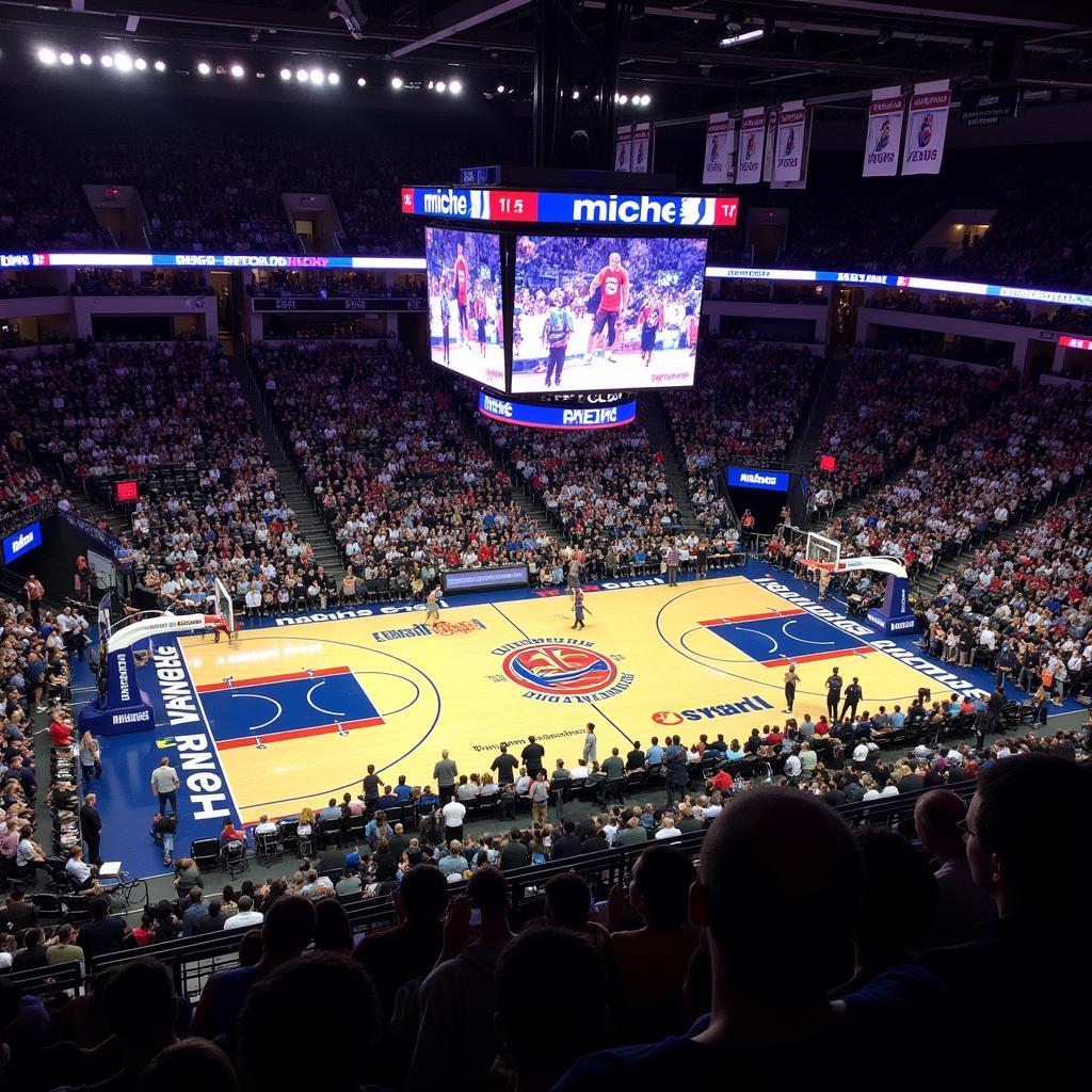 NBA Game in California