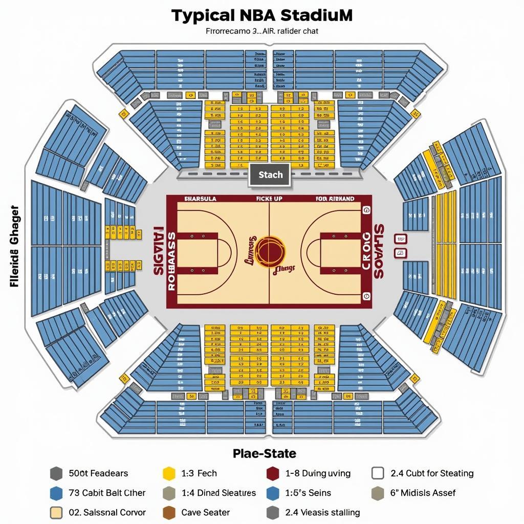 NBA Stadium Seating Chart Near Me