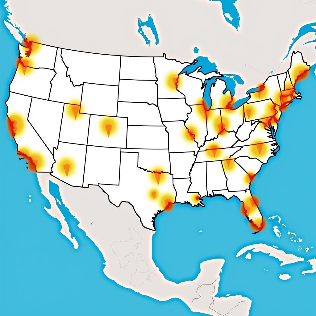 NBA Team Map