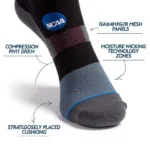 NCAA Socks Technology: Advanced Materials and Design