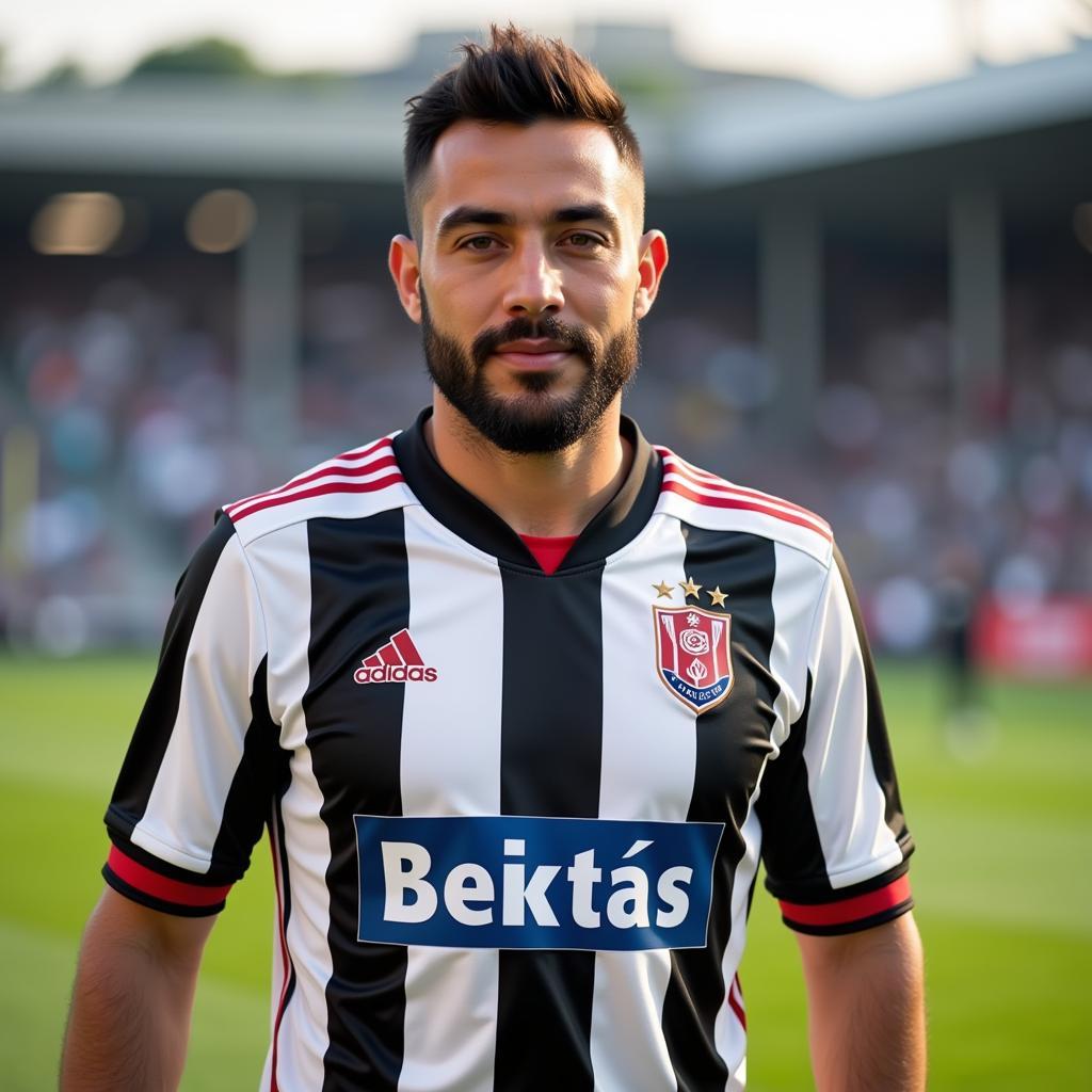 Nestor Cortes in a Beşiktaş Jersey