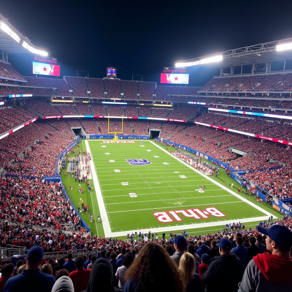 New Jersey NFL Stadium Atmosphere