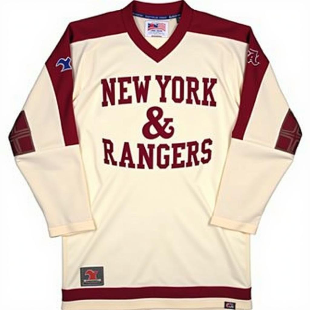 New York Rangers 2012 Winter Classic jersey front view