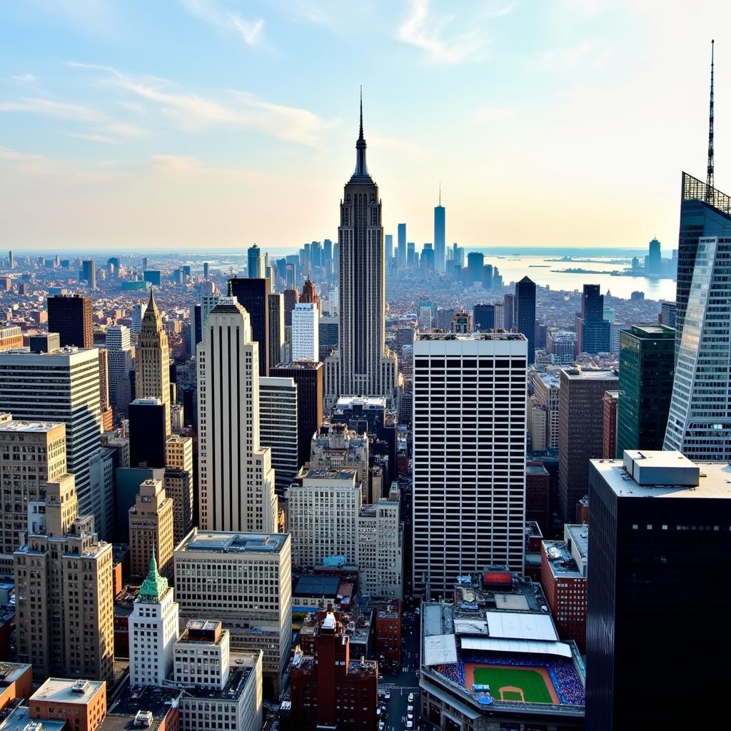 New York Sports Skyline