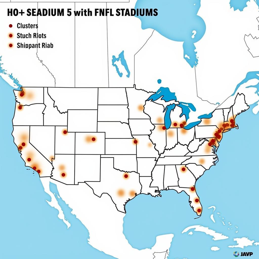 NFL Stadium Map