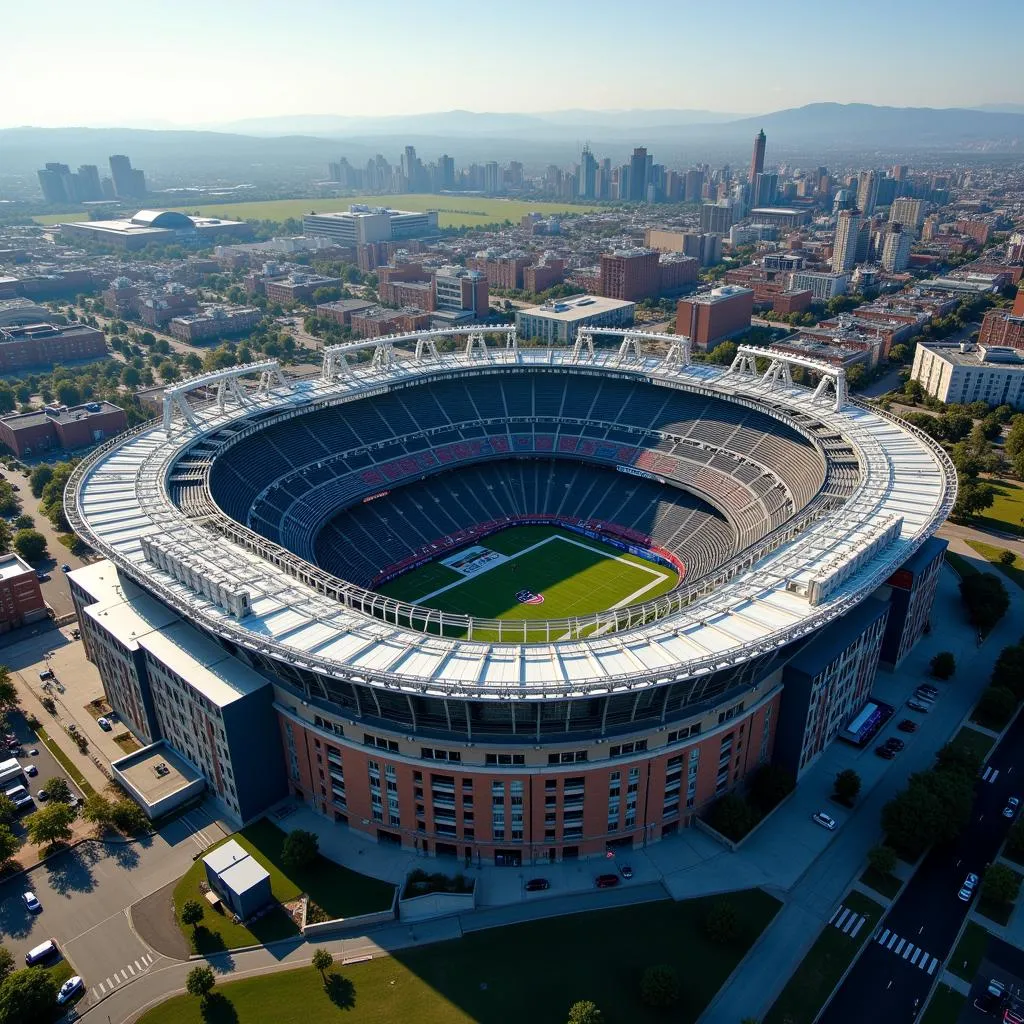 NFL Stadiums Aerial View