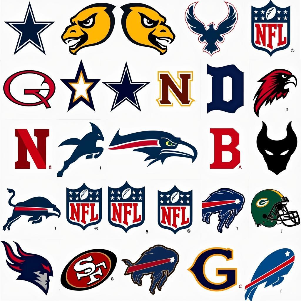 NFL Team Logos for Quiz