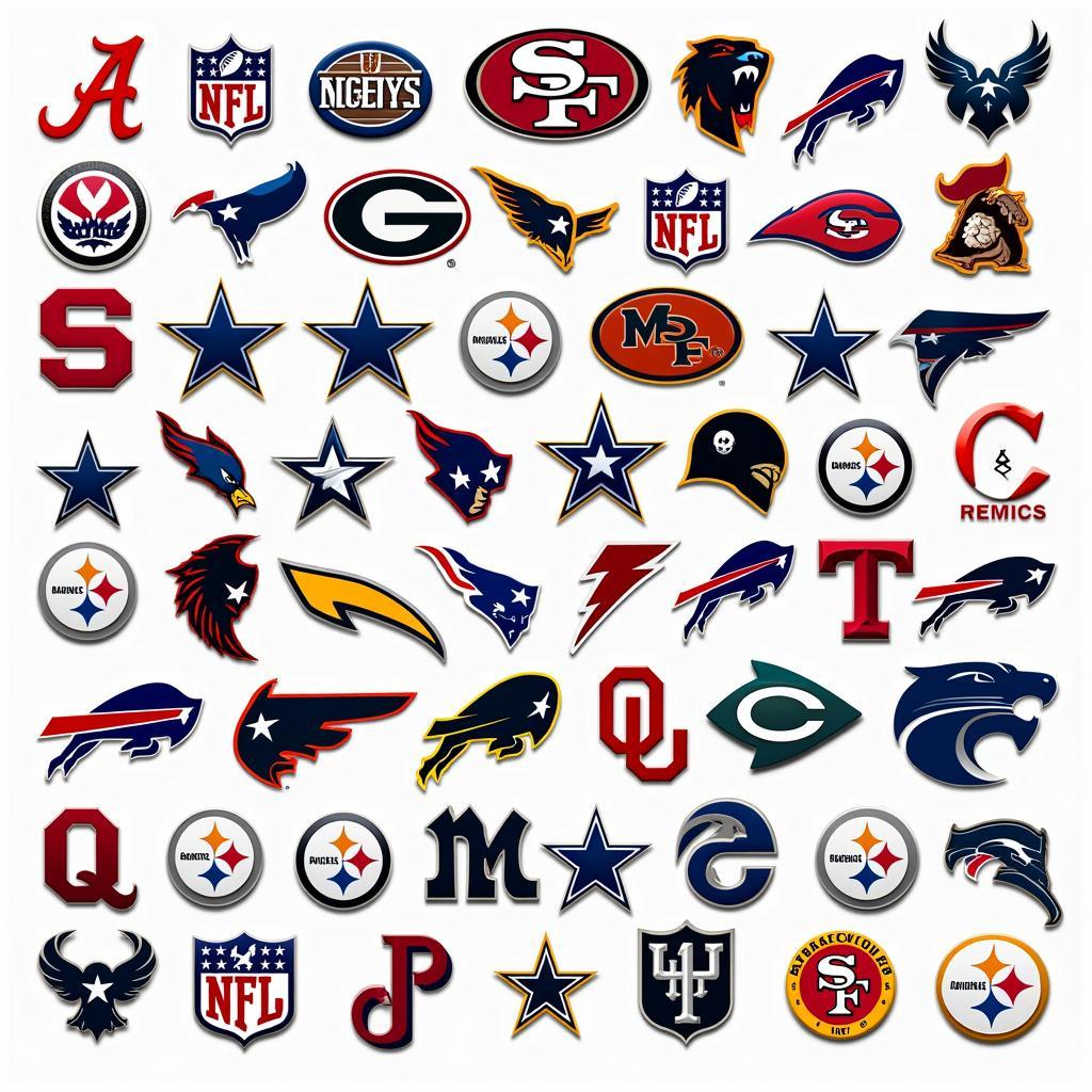 NFL Teams in Alphabetical Order