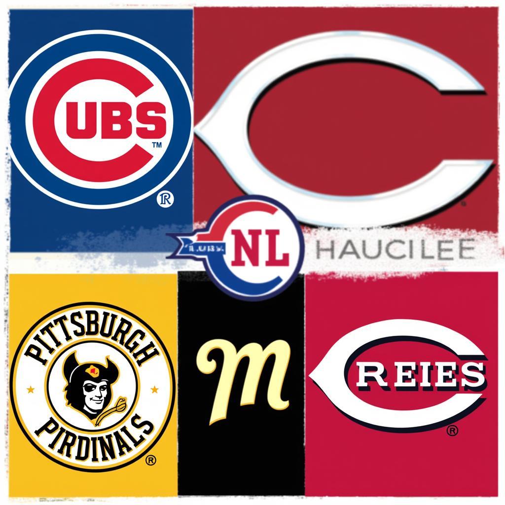 NL Central Teams Logos