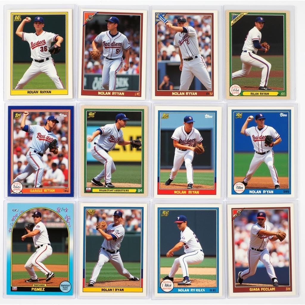 Assortment of Nolan Ryan Cards