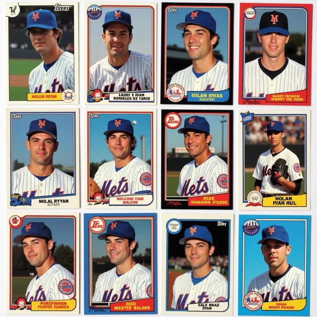 Nolan Ryan Mets Card Variations