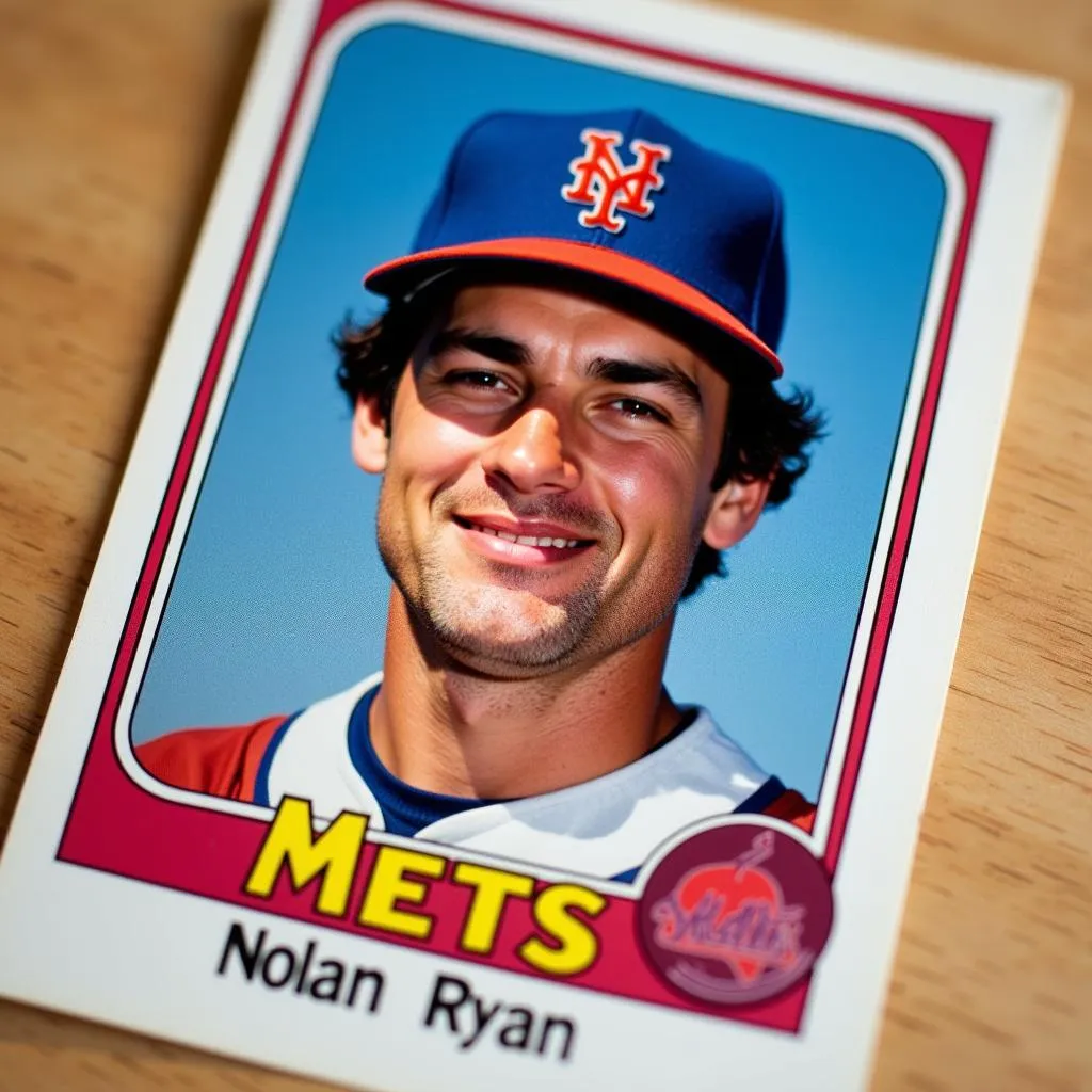 Nolan Ryan Mets Rookie Card