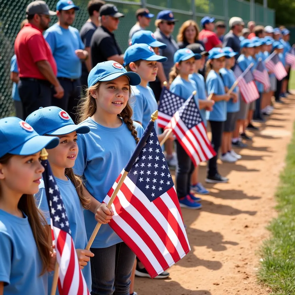 Norwalk Little League Opening Day Ceremony