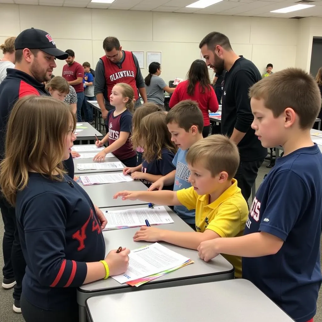 Norwalk Little League Registration Day 