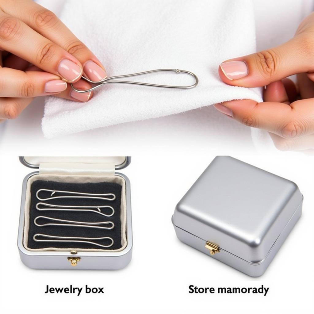 Caring for and Storing Nursing Pins