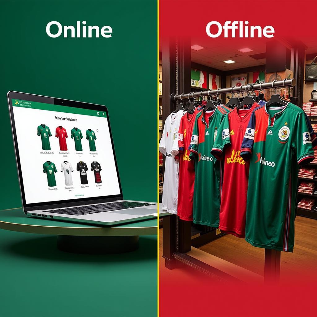 Online and physical stores where you can buy Mexico jerseys.