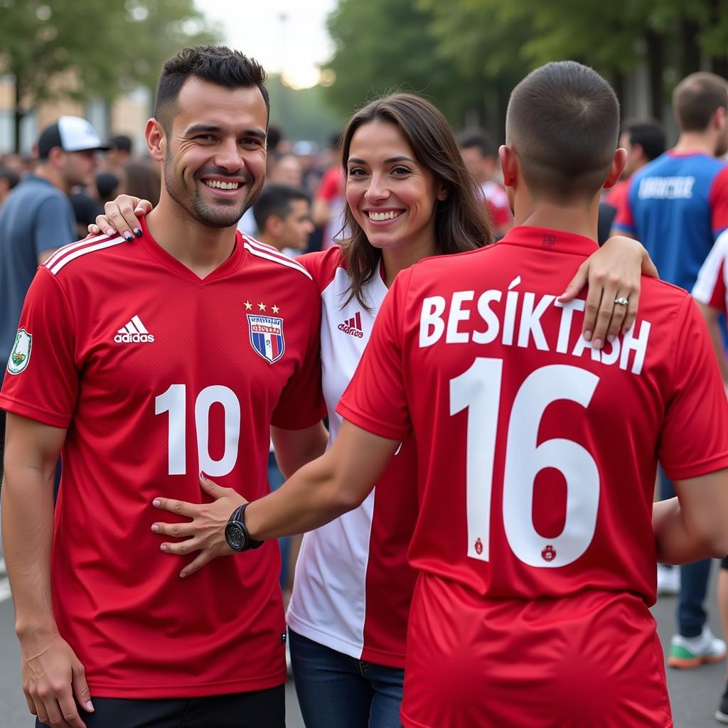 Online Beşiktaş Fan Community Showcasing Latina Shirts