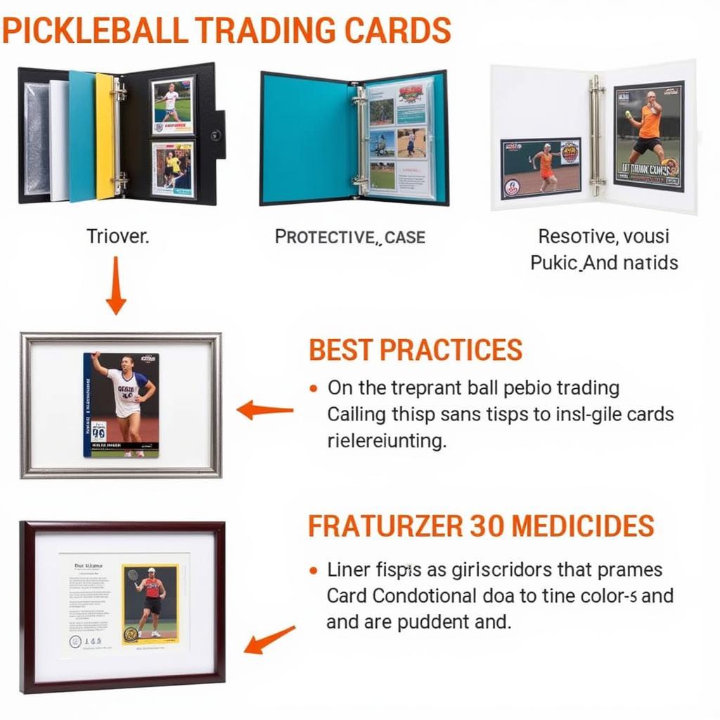 Organizing and Displaying Pickleball Trading Cards