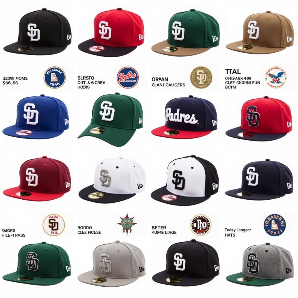 Padres Mexico Hat Styles