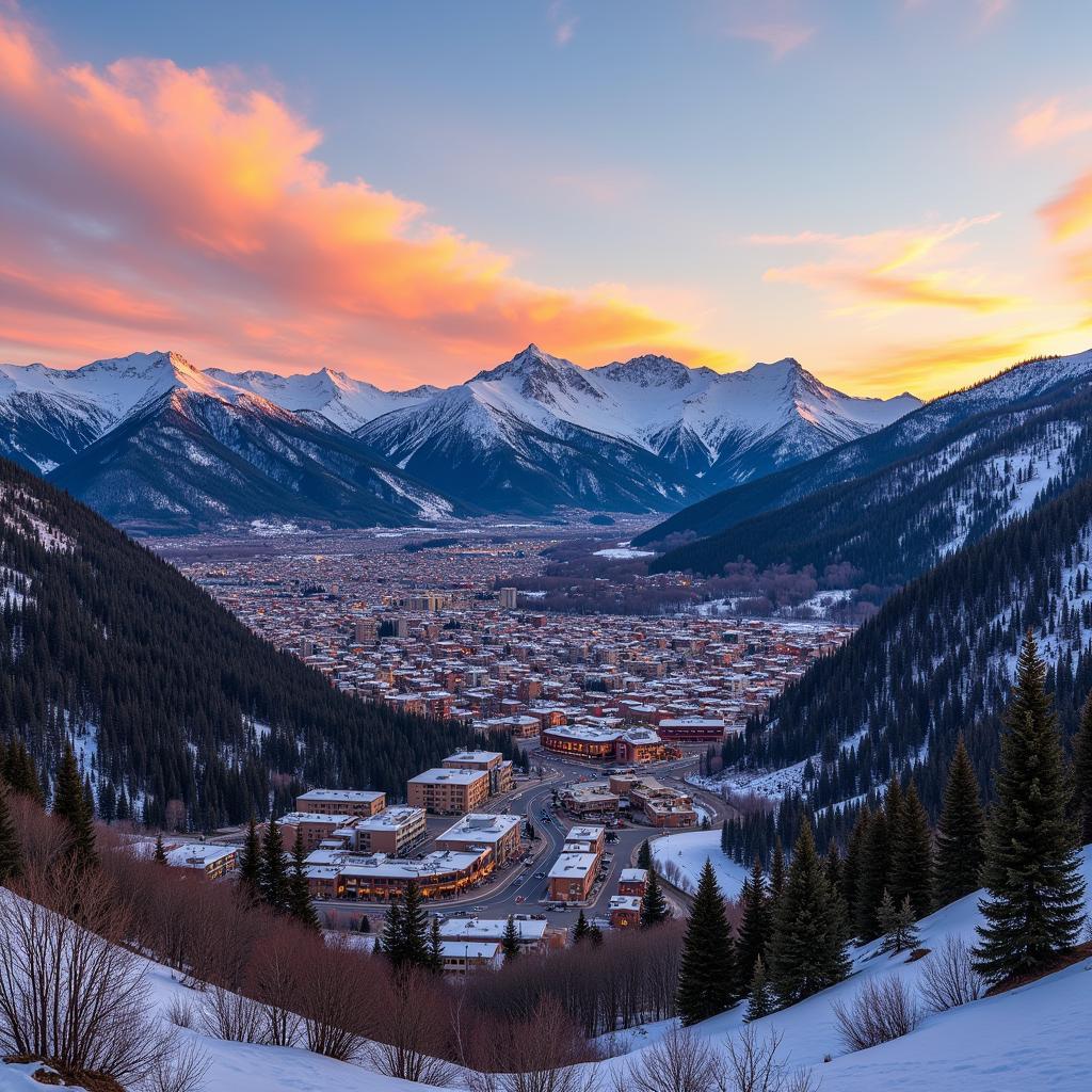 Scenic Mountain View in Park City, Utah