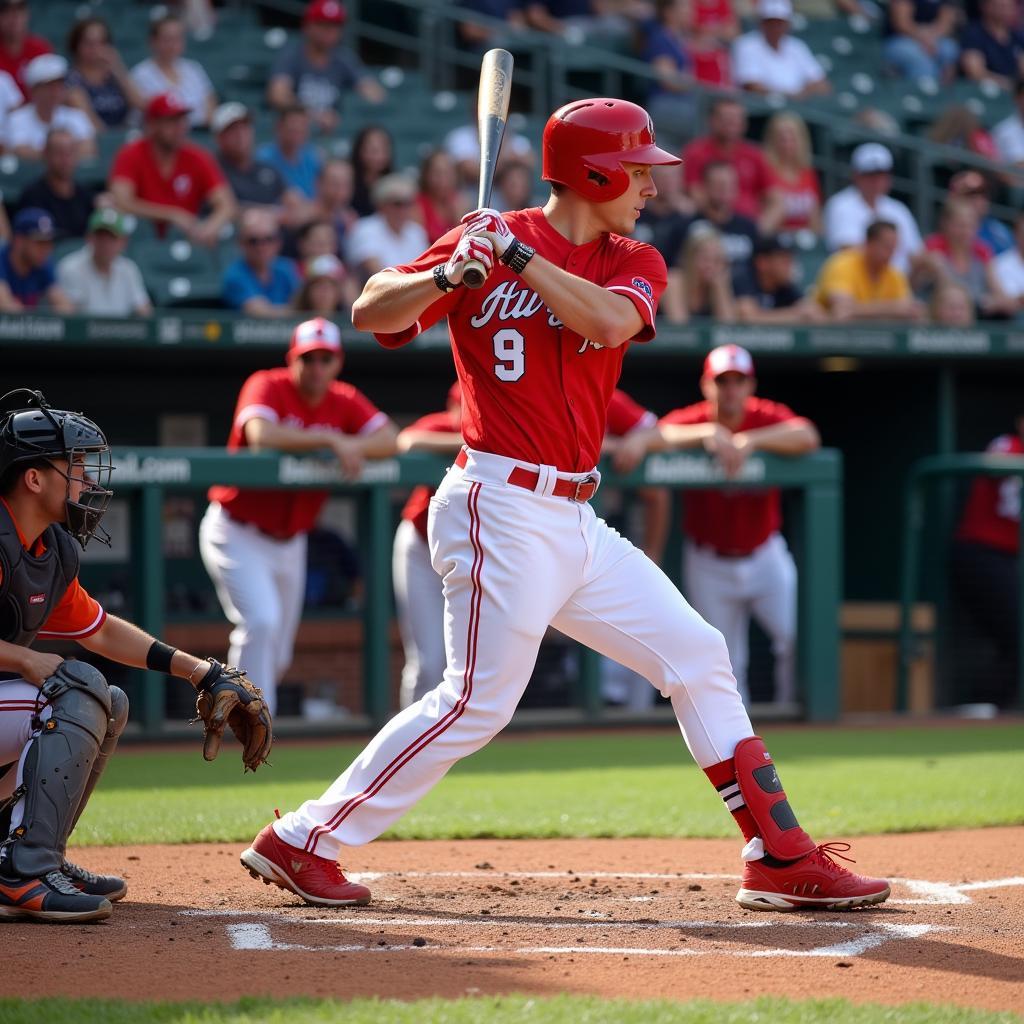 baseball player getting his 3000th hit