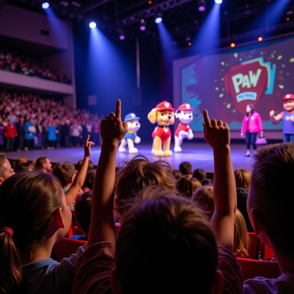 Audience Cheering at Paw Patrol Live! in Seattle