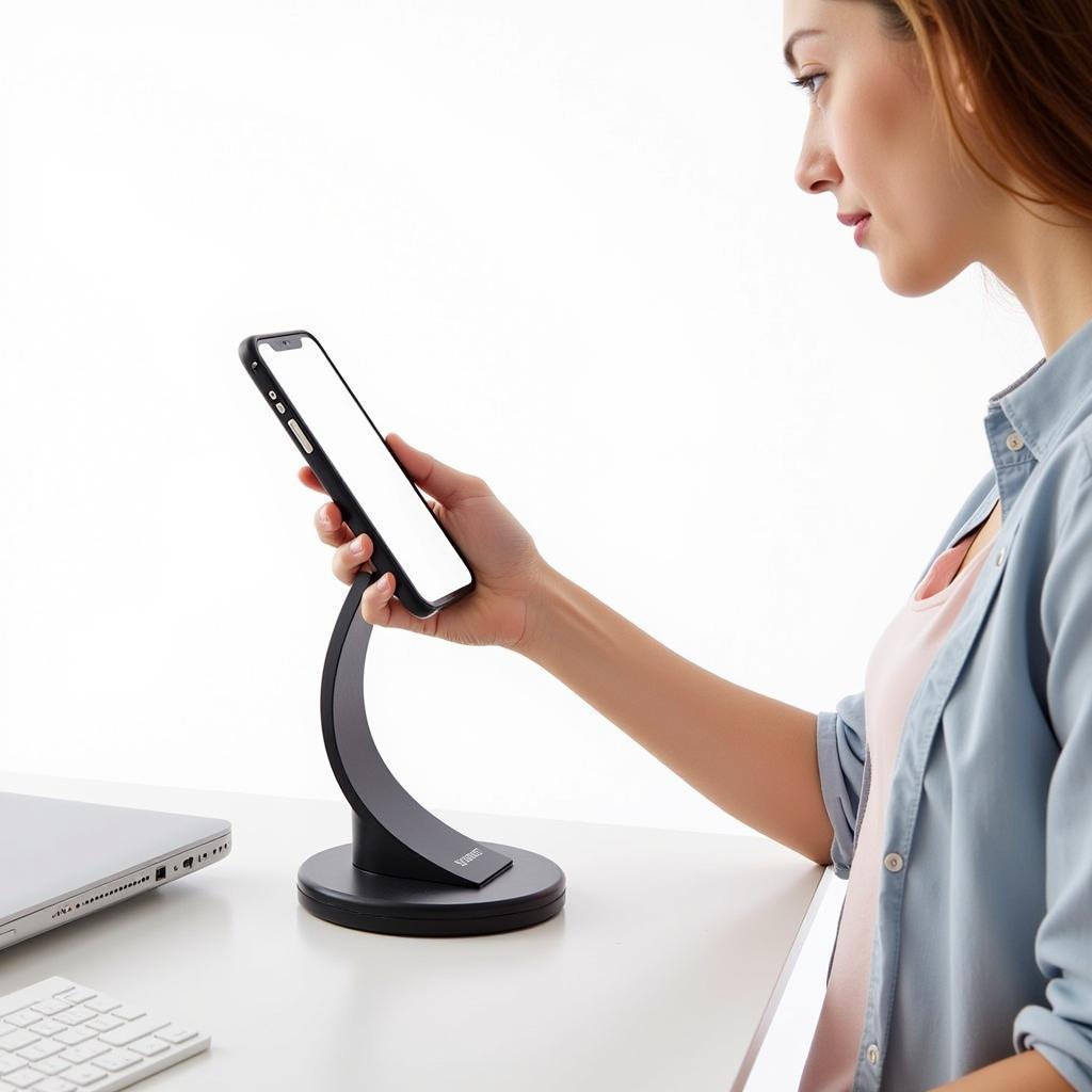 Improved Posture with Phone Stand Plastic