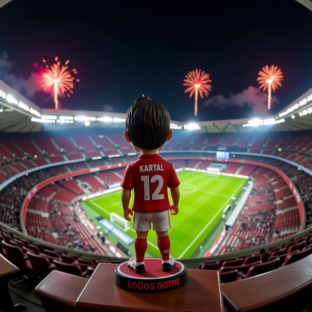 Personalized Besiktas bobblehead picture