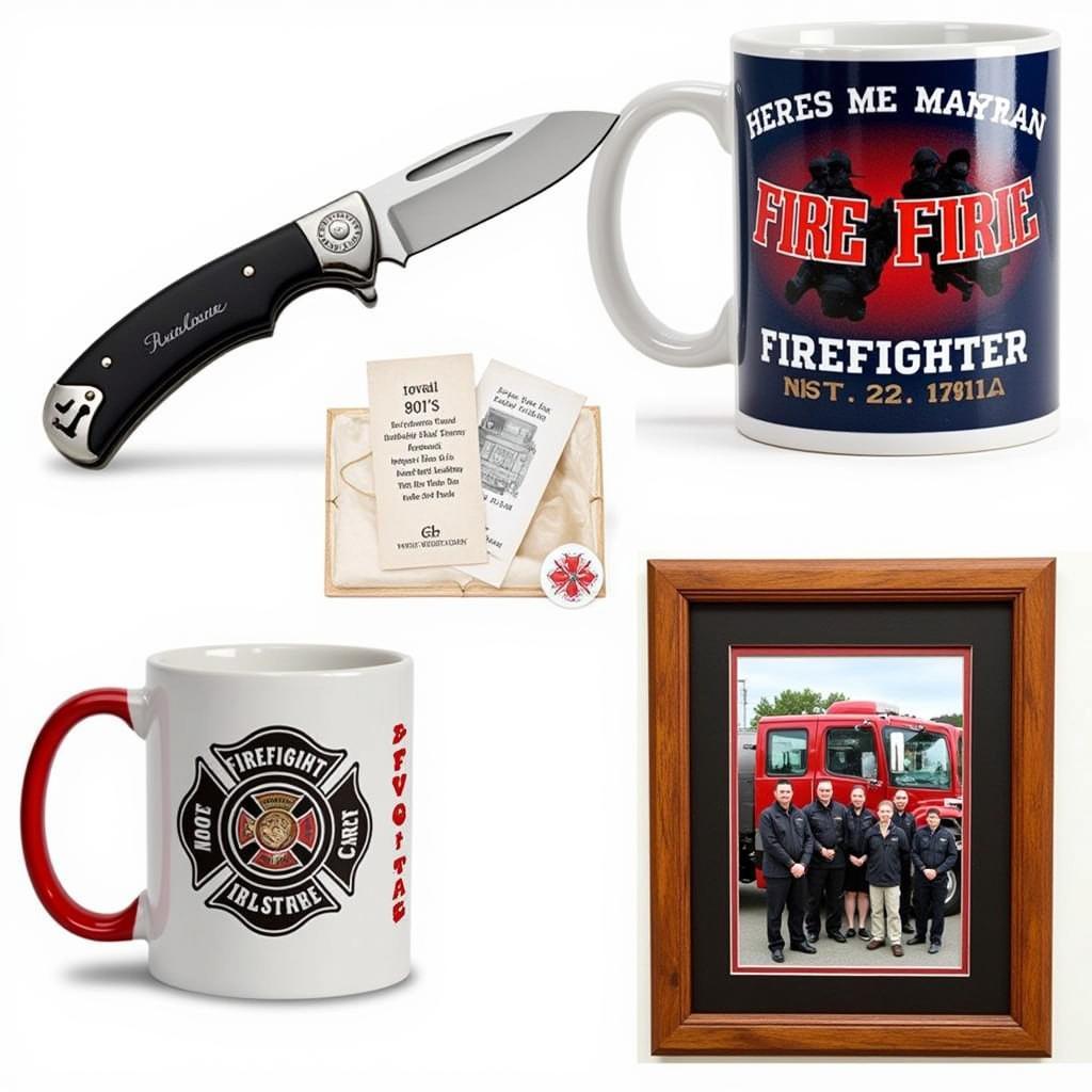 Personalized firefighter gifts ideas