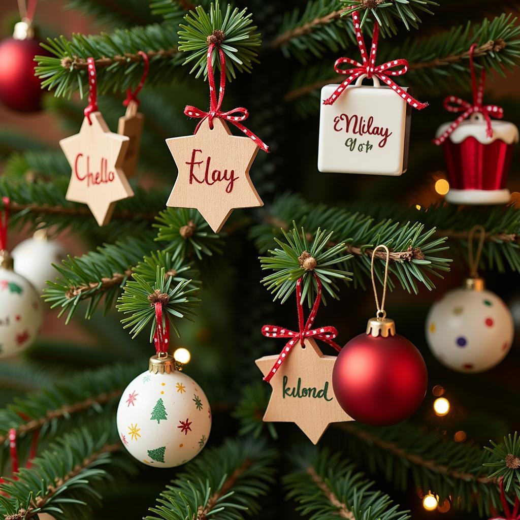 Personalized Ornaments for Festive Decorations