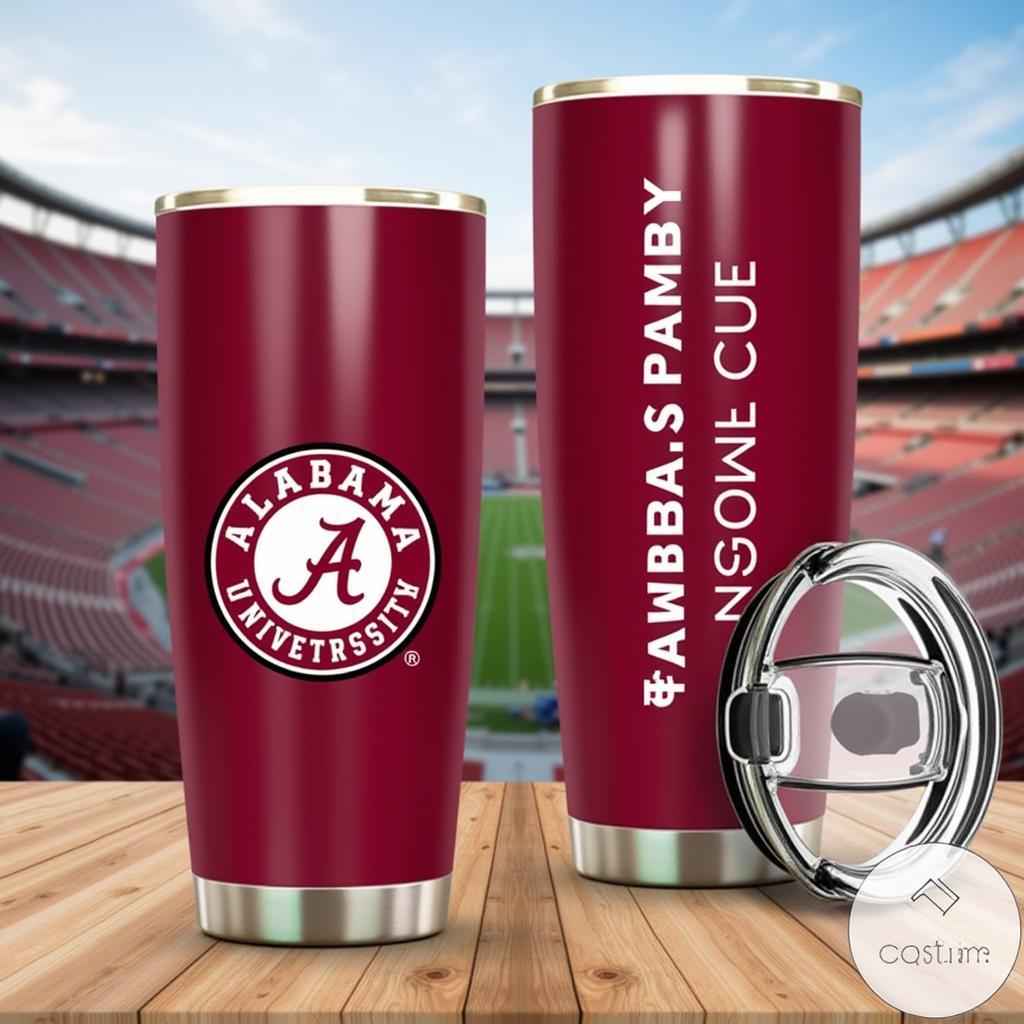 Personalized University of Alabama Tumbler