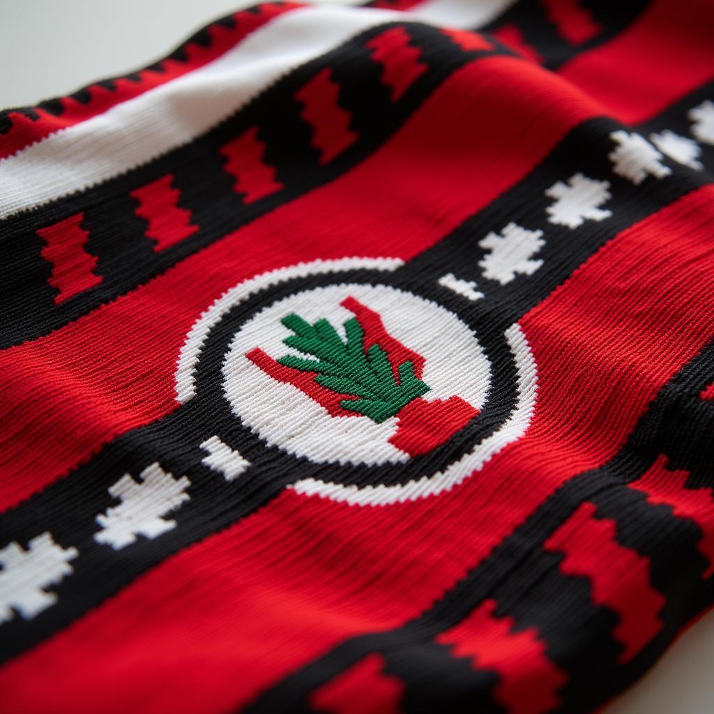 Peruvian Scarf with Beşiktaş Emblem