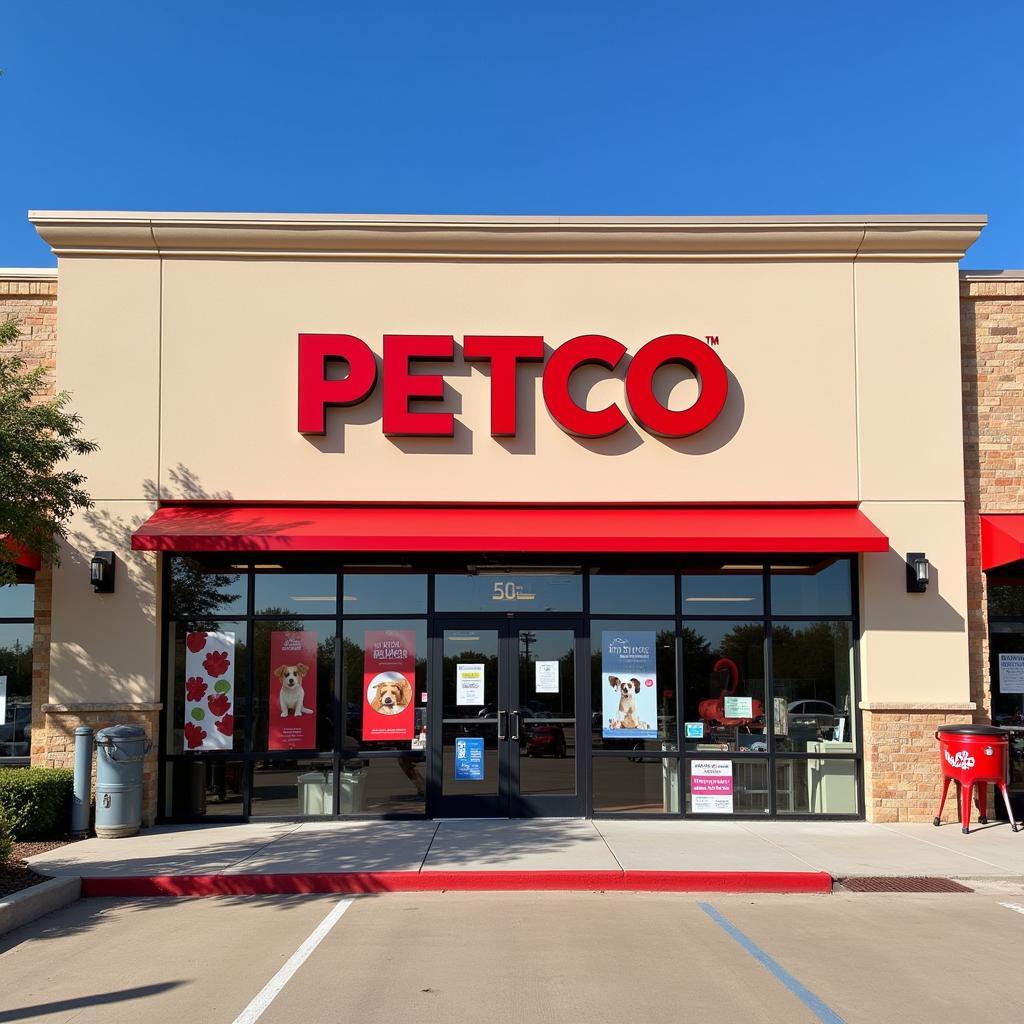 Petco Addison TX storefront