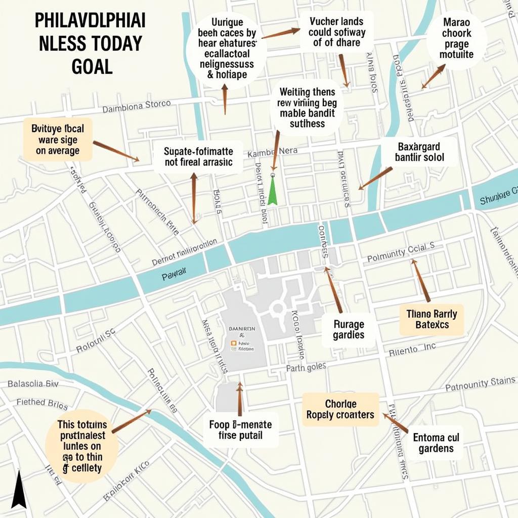 Philadelphia Neighborhood Map Highlighting Hidden Gems