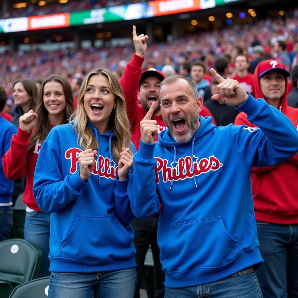 Phillies Powder Blue Hoodie Game Day