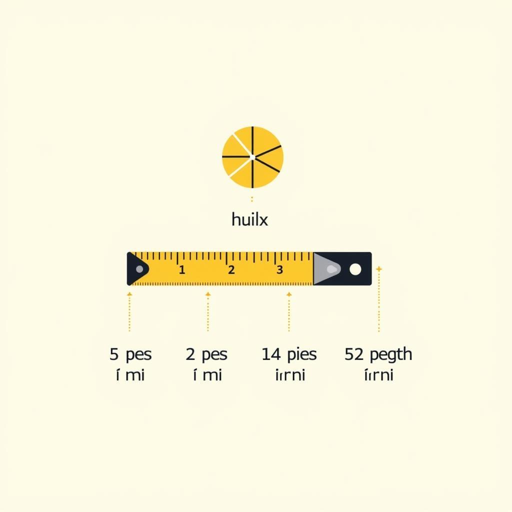 Illustration of Pie Measurement