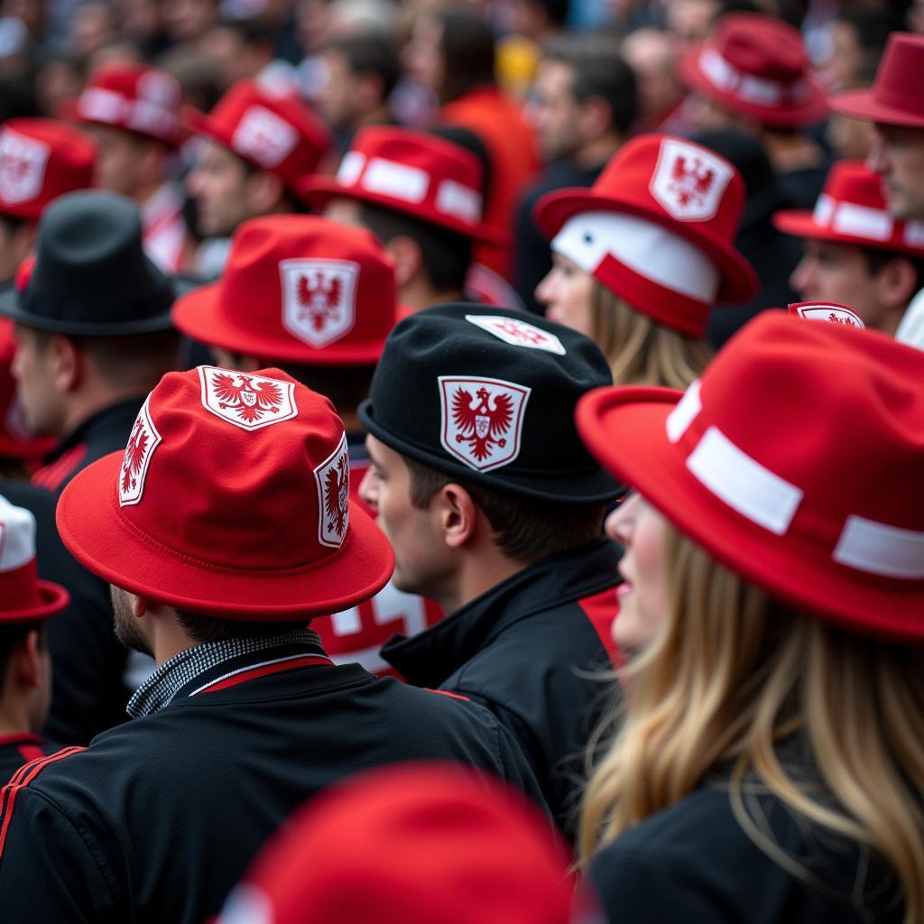 Polish Traditional Hats Worn by Beşiktaş Fans