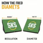 Portable Pitching Mound Size Comparison