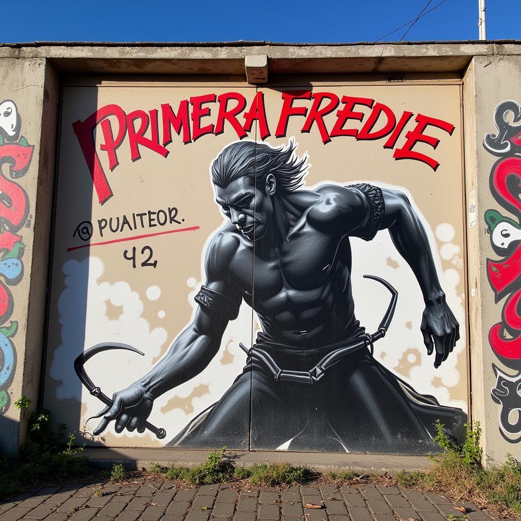 Primera Freddie Graffiti at Vodafone Park